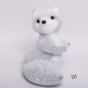 Plüsch Teddybär 14x12x16 cm - weiß