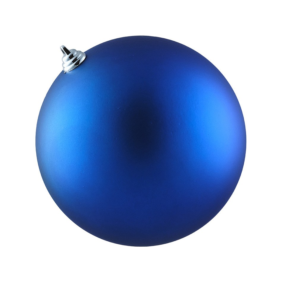 Kunststoffkugel, durchm. 20 cm, Blau, matt